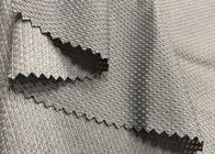 tissu de maille respirable du polyester 130GSM pour la couleur de gris d'espadrilles de chaussures