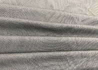 tissu de maille respirable du polyester 130GSM pour la couleur de gris d'espadrilles de chaussures
