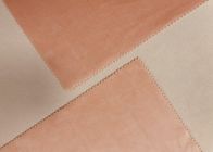 Tissu de jouet de peluche de polyester pour le rose orange 220GSM d'accessoires de Plushies
