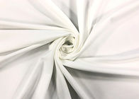élasticité de tricotage de tissu de polyester de 170GSM 84% pour le blanc de maillot de bain
