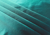 Tissu 84% en nylon flexible de Spandex pour la couleur verte 210GSM de paon de vêtements de bain