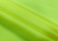 les oiseaux 140GSM observent le jaune le tissu/100% fluorescent de tissu de maille de polyester de maille