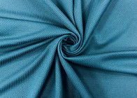 Tissu de maille de polyester de couleur/maille vert-foncé 110GSM de Knit polyester d'air