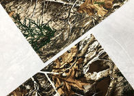 impression de papier d'usine de tissu de velours du polyester 180GSM pour la veste extérieure - forêt d'hiver