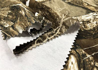 impression de papier d'usine de tissu de velours du polyester 180GSM pour la veste extérieure - forêt d'hiver