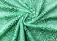 matériel 100% d'ouatine du polyester 210GSM pour la copie à la maison de léopard de vert de textile