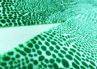 matériel 100% d'ouatine du polyester 210GSM pour la copie à la maison de léopard de vert de textile