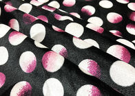 220GSM 94 tissu Velboa de Knit imprimé par chaîne de Spandex du polyester 6 pour Dress Petal Rain de dames