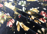 tissu de velours du polyester 240GSM/couleur micro de jardin de nuit de tissu de velours