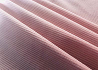 Le poly matériel de velours côtelé de roses pâles de 94% halète des accessoires rendant 200GSM extensible
