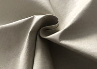 le tissu de tapisserie d'ameublement de 140GSM Microsuede/a enduit le tissu de polyester pour l'ivoire de Wallcloth