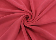 tissu micro du velours 420GSM/anti matériel rouge de velours Pilling Rose de jouets