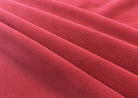 tissu micro du velours 420GSM/anti matériel rouge de velours Pilling Rose de jouets