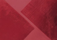 Spandex rouge foncé du polyester 8 de tissu mou superbe extensible du velours 240GSM 92