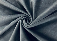 100 pour cent doux de polyester de tissu micro 240GSM de velours pour le gris à la maison de textile
