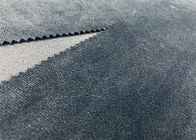 100 pour cent doux de polyester de tissu micro 240GSM de velours pour le gris à la maison de textile