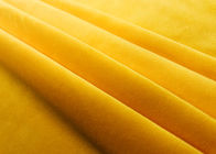 couleur tissu/100% jaune d'or de tissu de peluche de polyester de jouet de la peluche 210GSM