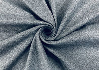 tissu 100% mélangé par polyester du cation 260GSM pour le gris de Heather de veste des hommes