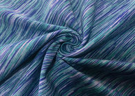 240GSM 92 pour cent de polyester trame de Spandex de 8 pour cent tricotant le vert bleu