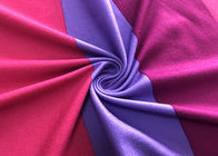 le tissu extensible d'impression de polyester de 170GSM 92% pour des sports portent le pourpre rose