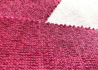 La boucle Gagt a balayé le tissu de Knit pour le polyester 100% du rose 300GSM de Hoodie de pull