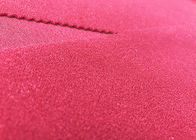 tissu de Knit balayé par nylon de 240GSM 100% pour le jouet faisant une couleur rouge plus folle