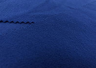 205GSM a balayé le tissu de Knit/largeur bleue douce superbe du tissu 160cm de polyester