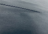 160GSM a balayé la poly chaîne de tissu de Knit de Spandex tricotant pour des accessoires gris
