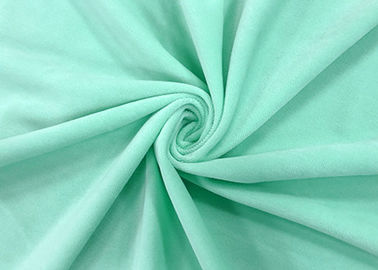 la blanchisserie à la maison durable de couleur verte de menthe de tissu de peluche du nounours 210GSM facile nettoient