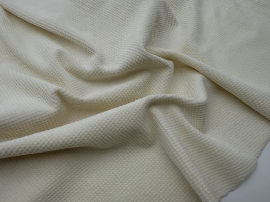 Tissu en polyester micro-élastique velours 210-280gsm parfait pour les robes