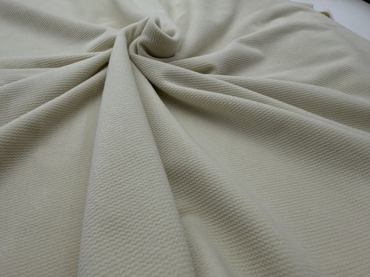 Tissu en polyester micro-élastique velours 210-280gsm parfait pour les robes