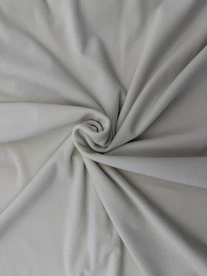 Tissu en polyester micro-élastique velours 210-280gsm parfait pour les robes