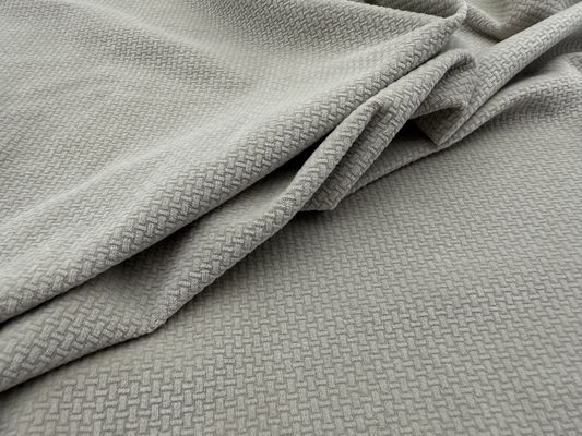 Tissu en polyester micro-élastique velours 210-280gsm parfait pour les robes