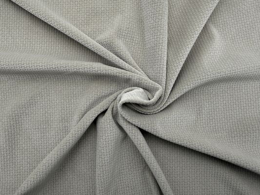 Tissu en polyester micro-élastique velours 210-280gsm parfait pour les robes
