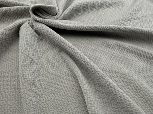 Tissu en polyester micro-élastique velours 210-280gsm parfait pour les robes