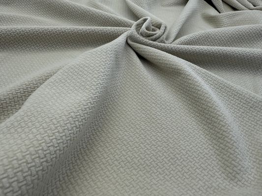 Tissu en polyester micro-élastique velours 210-280gsm parfait pour les robes