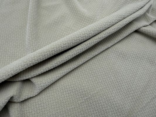 Tissu en polyester micro-élastique velours 210-280gsm parfait pour les robes