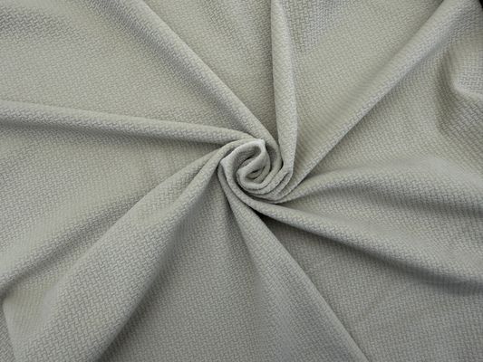 Tissu en polyester micro-élastique velours 210-280gsm parfait pour les robes