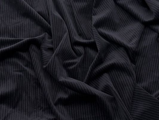 Tissu en polyester micro-élastique velours 210-280gsm parfait pour les robes