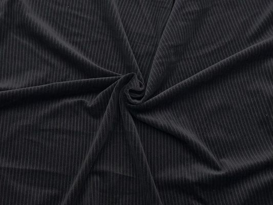 Tissu en polyester micro-élastique velours 210-280gsm parfait pour les robes