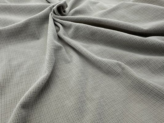 Tissu en polyester micro-élastique velours 210-280gsm parfait pour les robes