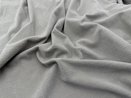 Tissu en polyester micro-élastique velours 210-280gsm parfait pour les robes