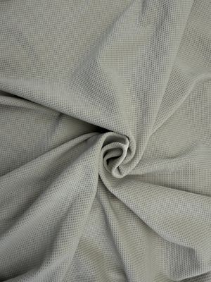 Tissu en polyester micro-élastique et velouté, parfait pour les robes