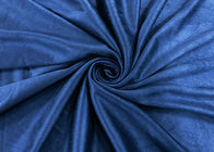 tissu de tapisserie d'ameublement de 140GSM Microsuede pour favorable à l'environnement bleu nordique d'accessoires