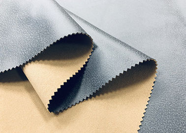 Tissu 100% de tapisserie d'ameublement de polyester tricotant avec bronzer la couleur de charbon de bois