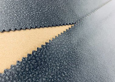 Tissu 100% de tapisserie d'ameublement de polyester tricotant avec bronzer la couleur de charbon de bois