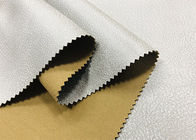 Le gris 100% en cuir de tissu de feutre de polyester d'effet pour la tapisserie d'ameublement projette des oreillers