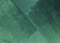 240GSM tissu micro de polyester du doux 100%/tissu micro de velours pour le vert à la maison de textile