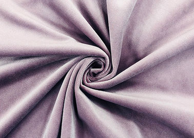 tissu micro du velours 240GSM/100 pour cent de polyester de lavande de tissu de velours