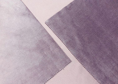 tissu micro du velours 240GSM/100 pour cent de polyester de lavande de tissu de velours